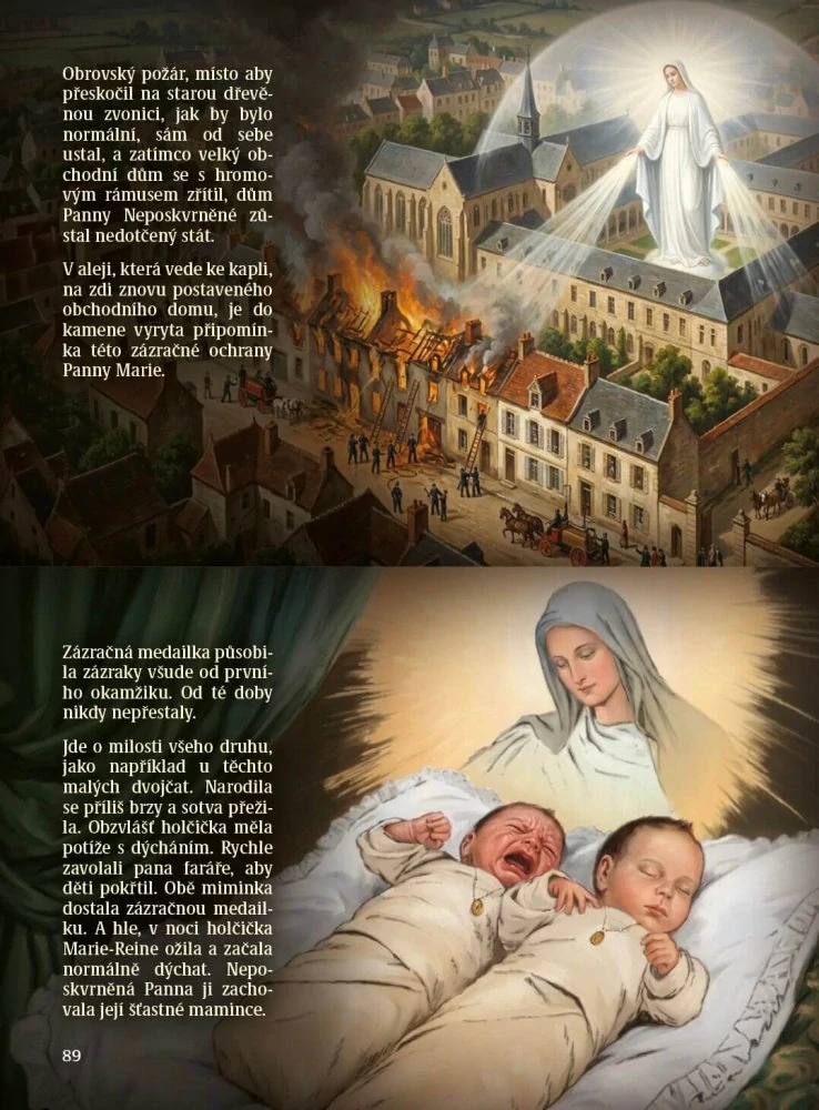 Sv. Kateřina Labouré a zázračná medailka
