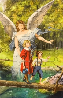 Puzzle Anděl (strom)