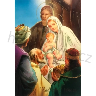 Vánoční pohled (Radostné Vánoce!)