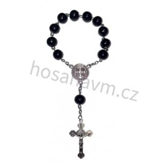 Dřevěný desátek sv. Benedikt, černý